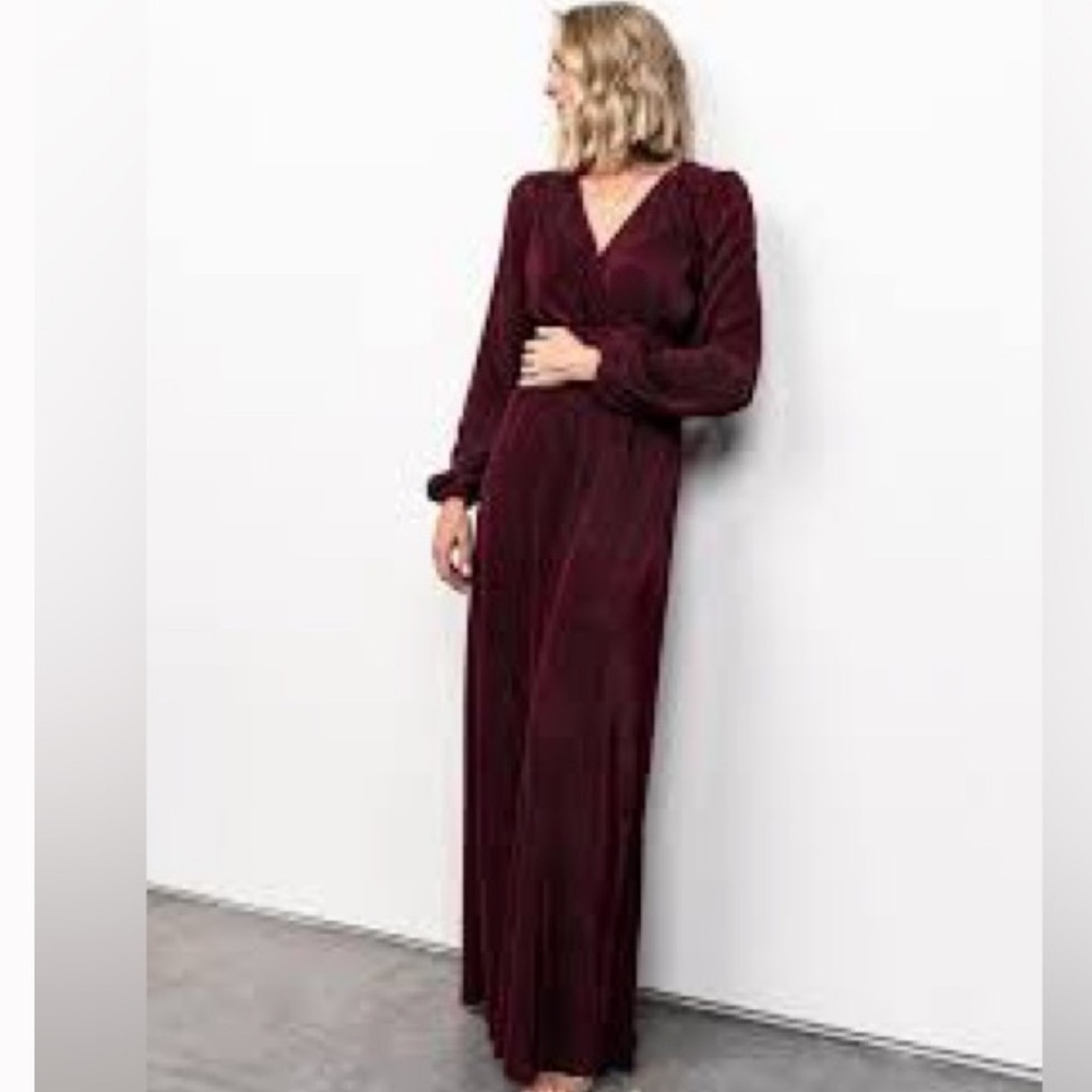 Baltic Born Venus Pleated Maxi Dress